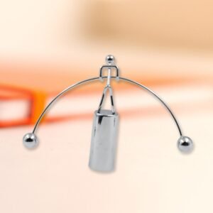 Mini Steel Balance Toy, Decoration Pendulum Newton Cradle Balance Ball Tumbler Desk Toy Metal Man Home Home Decoration Crafts