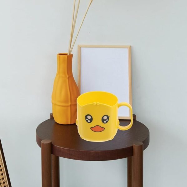 Multipurpose Cartoon Plastic Cup Toothbrush Cups (1 Pc) - Image 3