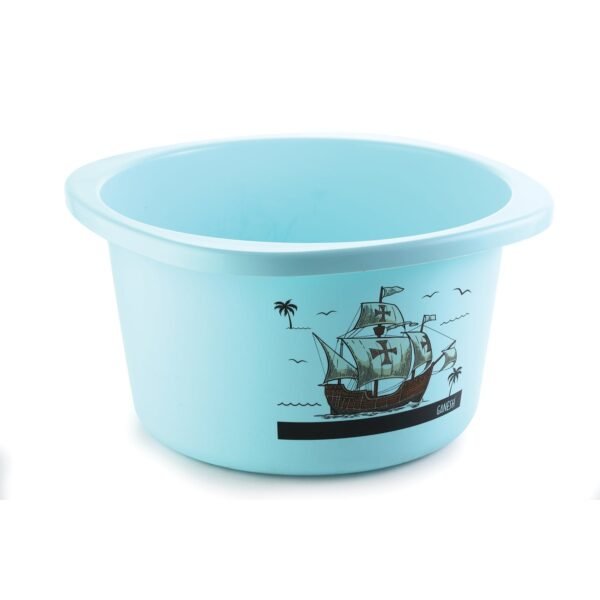 Plastic Bathroom Accessories Set (Mix Color / 6 Pc) - Image 4