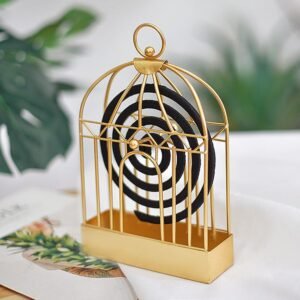 Mosquito Coil Holder, Vintage Style Durable Household Mosquito coil Stand for Office Home