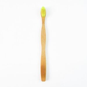 Eco-Friendly Natural Bamboo Toothbrush with Medium Bristles (1 Pc)