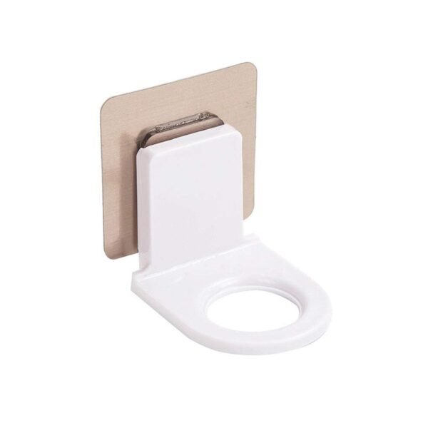 Wall-Mounted Adhesive Hook for Shampoo & Soap, Strong Hold (1pc) - Image 4