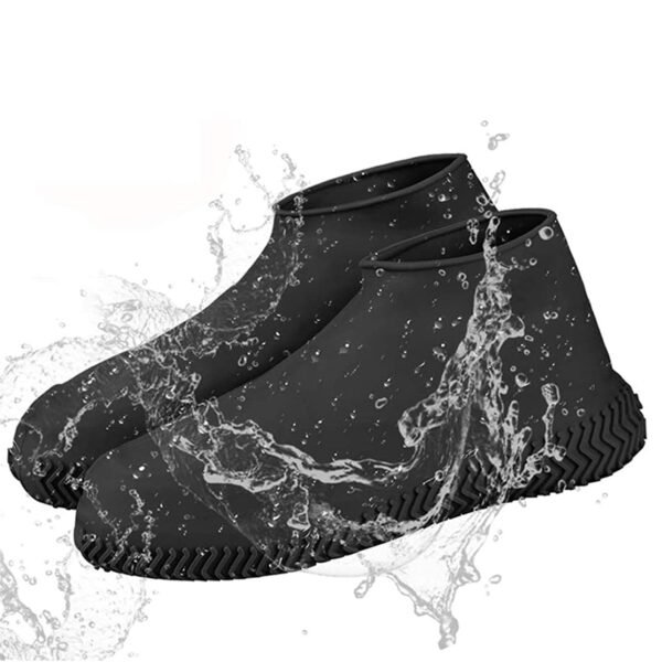 Non-Slip Waterproof Silicone Shoe Cover, Large - Image 6