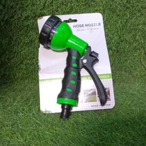 Hose Nozzle Garden Hose Nozzle Hose Spray Nozzle with 8 Adjustable Patterns Front Trigger Hose Sprayer Heavy Duty Metal Water Hose Nozzle for Cleaning, Watering, Washing, Bathing