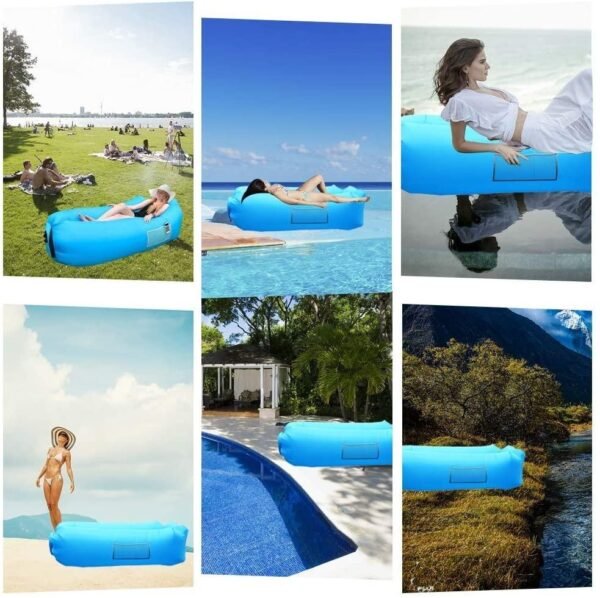 Portable Camping Inflatable Lounger Sofa - Image 5