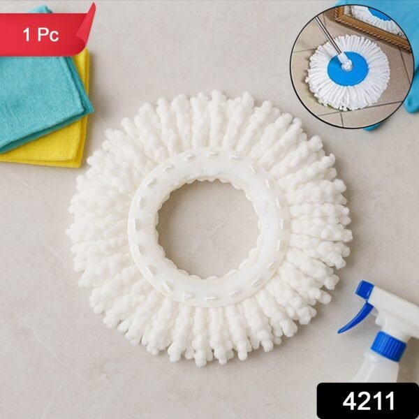 Microfiber Spin Mop Refill Head 360° Rotating Mop (1 Pc) - Image 2