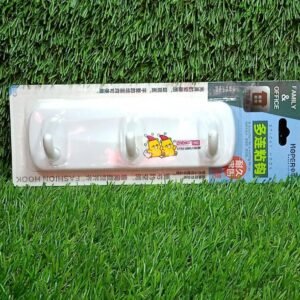 3 Pin Plastic Cloth hanger, Wall Door Hooks Rail for Hanging Clothes.