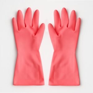 Reusable Waterproof Household Cleaning Gloves (45gm / 1 Pair)
