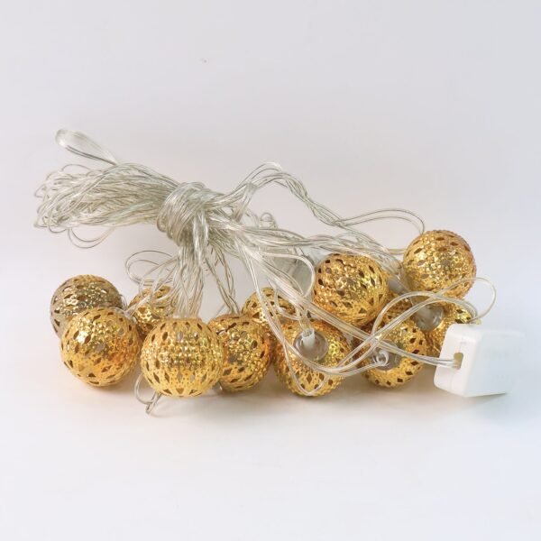 Decorative Metal Ball LED String Light (3 Meter ) - Image 5