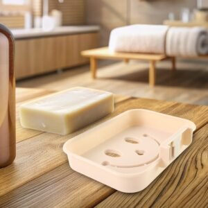 Self Adhesive Wall Mounted Soap Dish Holder (1 Pc)