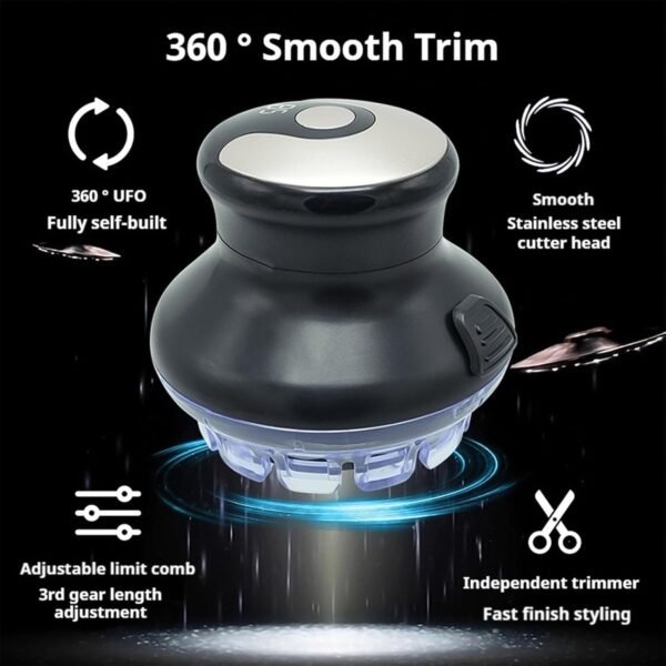 Rechargeable Electric Hair Cutting Machine (1 Pc) - Image 4