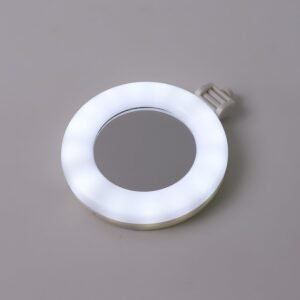 Rechargeable LED Selfie Ring Light for Mobile and Makeup Use (1 Pc)