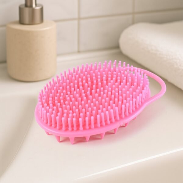 2-in-1 Silicone Soft Bristle Bath Brush - Image 3