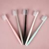 Kids Adults Ultra Soft-bristled Toothbrush With Cover (10 Pcs Set)