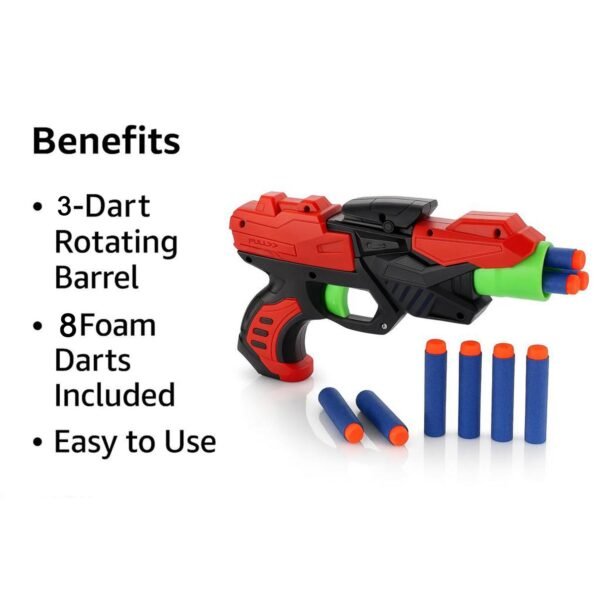 X Launcher Soft Bullet Dart Gun Toy for Kids Set - Image 7