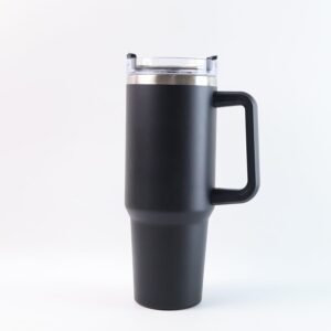 Premium 1200 ML Stainless Steel Vacuum Insulated Travel Mug with Straw and Handle (1200ML / 1 Pc)