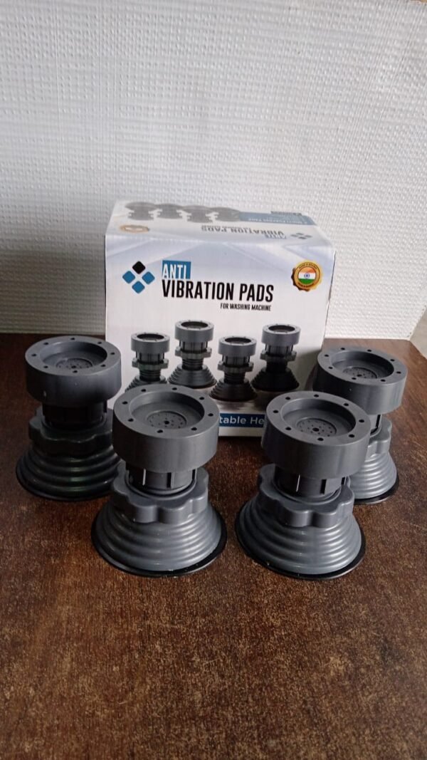 Adjustable Multipurpose AntiVibration For Appliances (Set of 4Pc) - Image 7