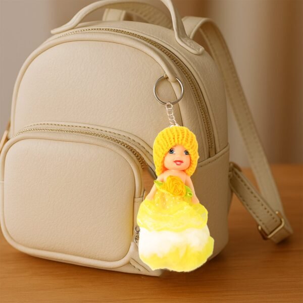 2-in-1 Kids Doll Rakhi cum Keychain – Stylish Soft Toy Rakhi for Raksha Bandhan & Daily Use as Bag or Key Ring (Mix Design) - Image 5
