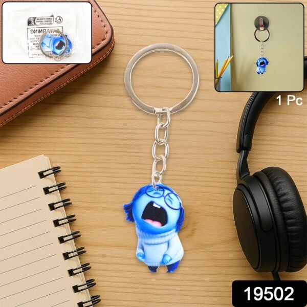 Cute Cartoon Character Girl Keychain For Kids, Bags & Stationery - Image 2