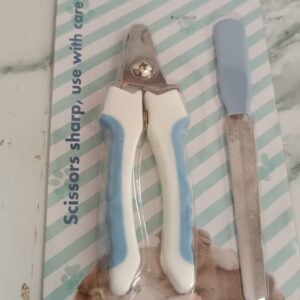 Pet Nail Clipper and Nail File Grooming Kit for Dogs and Cats (Mix Color / 2 Pc)