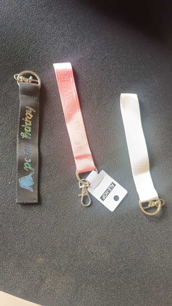 Fabric Ribbon Keychain (1 Pc, Mix Color) - Image 7