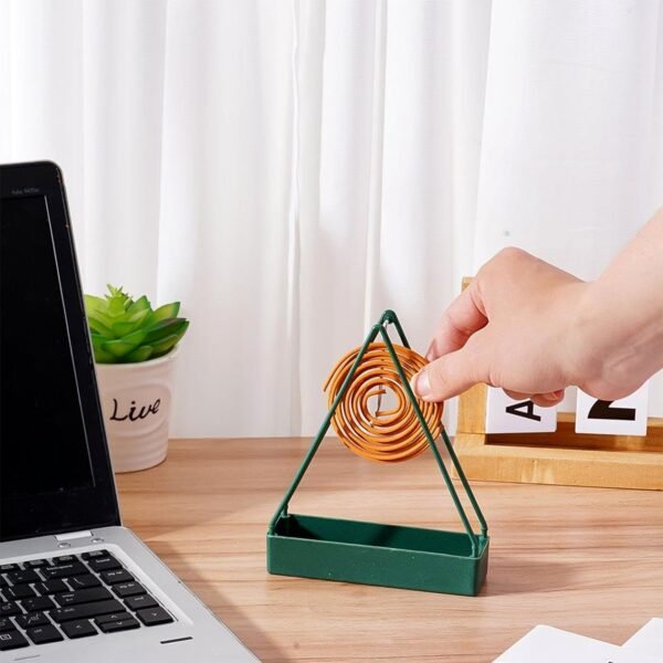 Premium Big Plastic Mosquito Coil Holder Stand (1 Pc) - Image 4