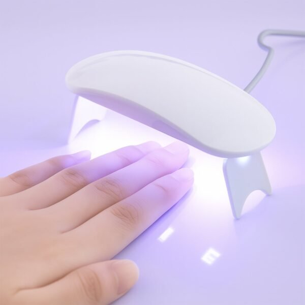 Mini Portable UV LED Nail Lamp for Gel Nail Polish Curing (1 Pc) - Image 8