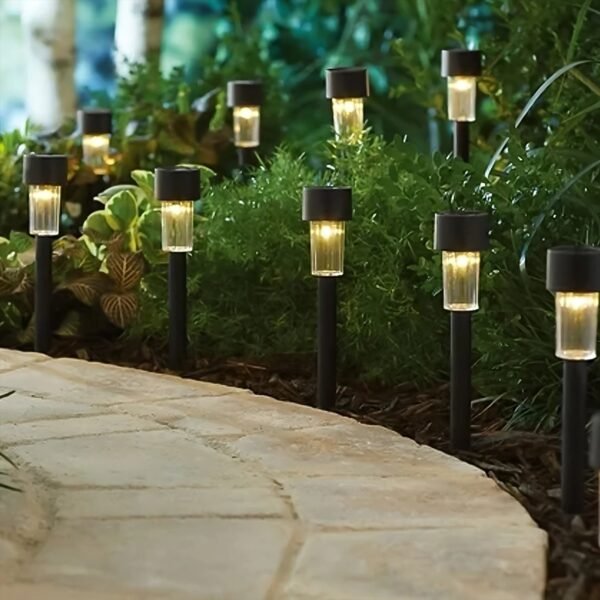 Solar-Powered LED Garden Spike Light Set (31x5cm / 2 Pc) - Image 6