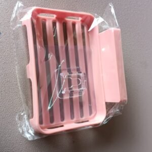 Self Adhesive Rectangular Soap Dish Holder (1 Pc)