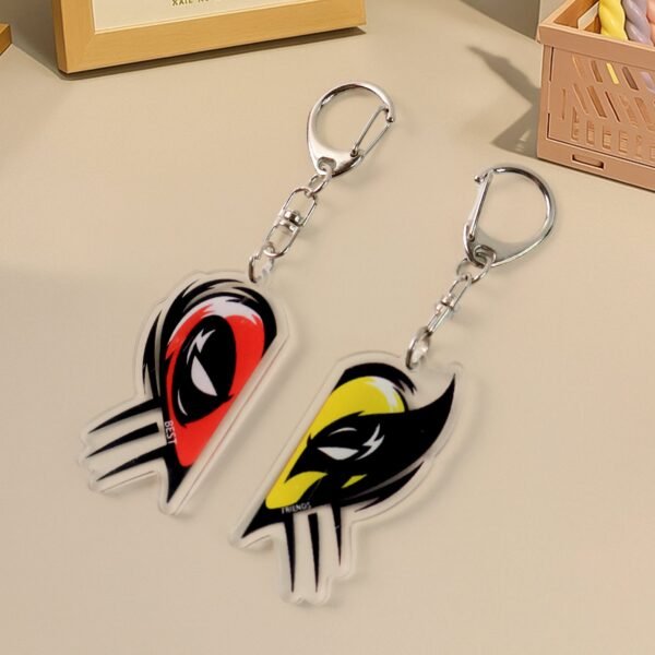 2-in-1 Best Friends Matching Acrylic Breakable Keychain - Image 4