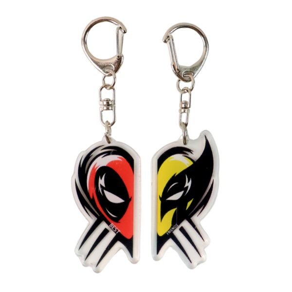 2-in-1 Best Friends Matching Acrylic Breakable Keychain - Image 5