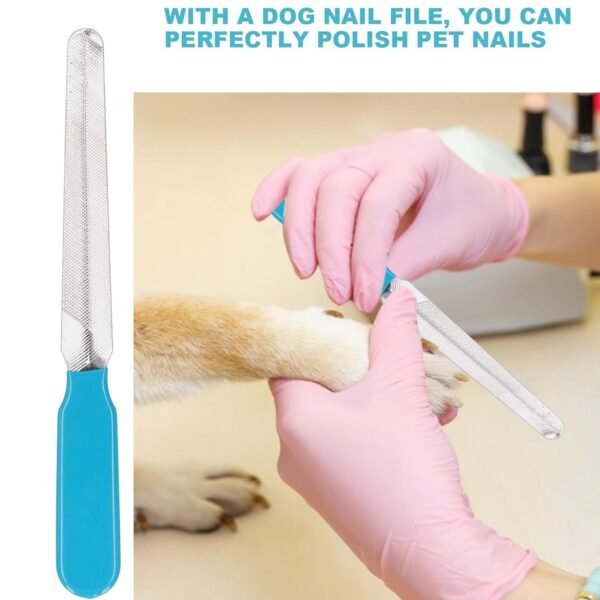 Pet Nail Clipper and Nail File Grooming Kit for Dogs and Cats (Mix Color / 2 Pc) - Image 8