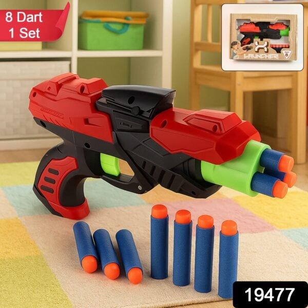 X Launcher Soft Bullet Dart Gun Toy for Kids Set - Image 2