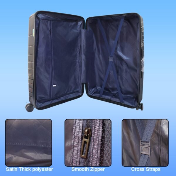 Big 4 in 1 Luggage with Wheels Travel suitcases Set (4 Pcs Set / Different Size) - Image 6